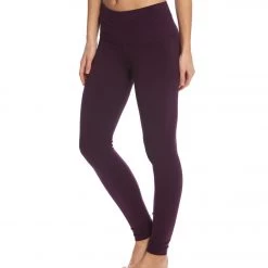 Hard Tail High Waisted Cotton Ankle Yoga Leggings Concord CLOTHING