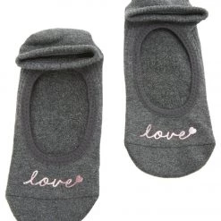 ACCESSORIES Tavi Emma Barre Grip Socks Charcoal True Love