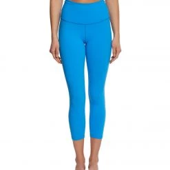 Beyond Yoga High Waisted Yoga Capris Tidal Blue CLOTHING