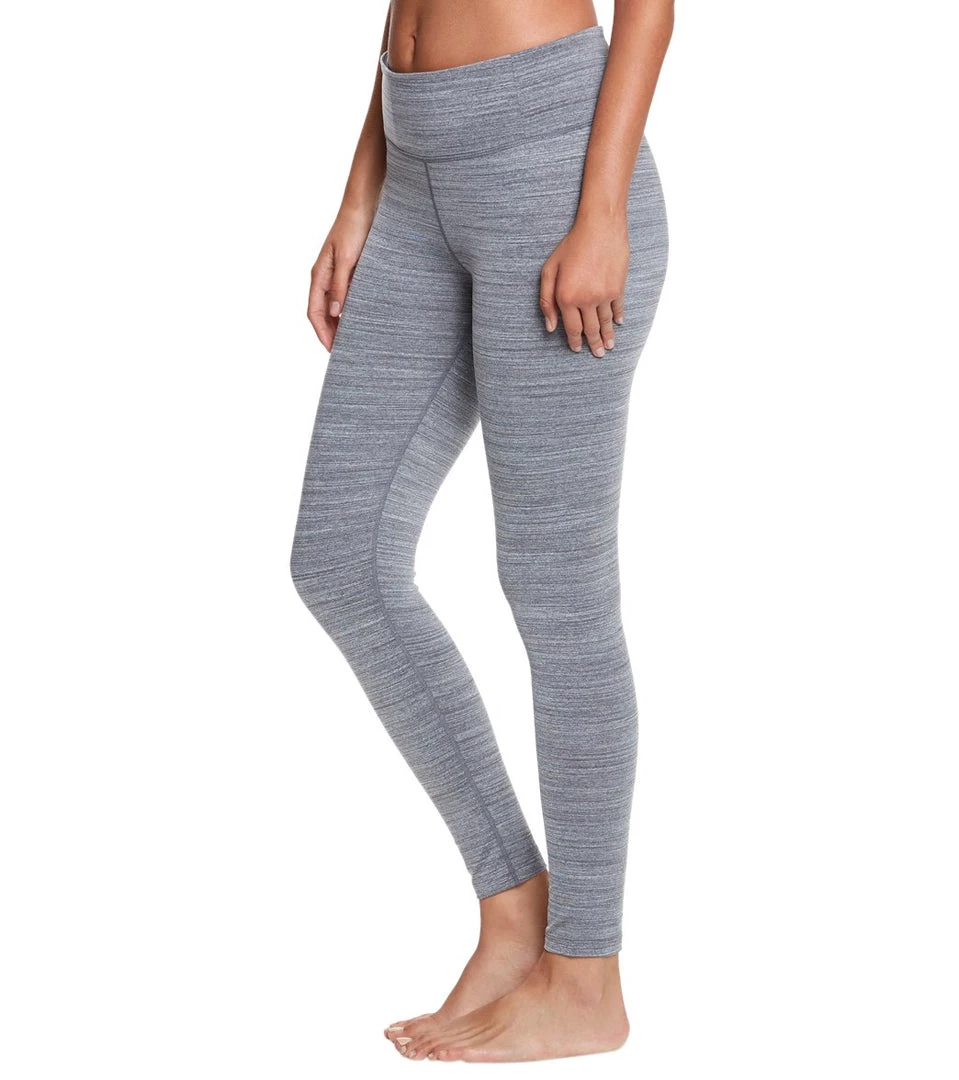 Manduka Essential Long Yoga Leggings Dark Heather Grey 4 Manduka Essential Long Yoga Leggings Dark Heather Grey