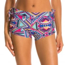 Onzie Side String Yoga Shorts Tower CLOTHING
