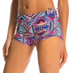Onzie Side String Yoga Shorts Tower CLOTHING
