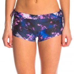 Onzie Side String Yoga Shorts Celeste CLOTHING