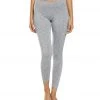 CLOTHING Manduka Essential Long Yoga Leggings Feather Grey Melange