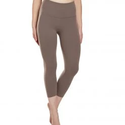 Beyond Yoga High Waisted Yoga Capris Terra Leather CLOTHING