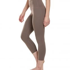 Beyond Yoga High Waisted Yoga Capris Terra Leather CLOTHING