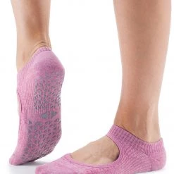 Tavi Emma Barre Grip Socks Tavi Rouge ACCESSORIES