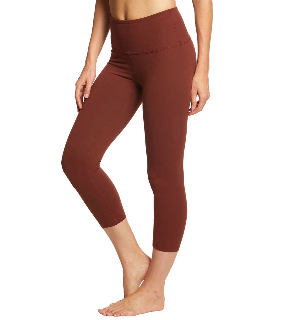 Beyond Yoga High Waisted Yoga Capris Red Rock 4 Beyond Yoga High Waisted Yoga Capris Red Rock