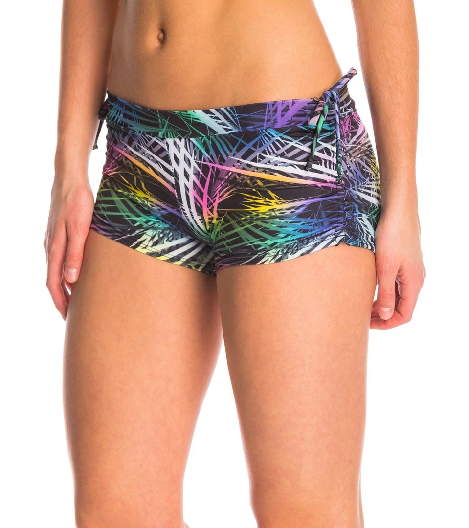 CLOTHING Onzie Side String Yoga Shorts Krypton 4 CLOTHING Onzie Side String Yoga Shorts Krypton