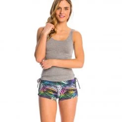 CLOTHING Onzie Side String Yoga Shorts Krypton 11 CLOTHING Onzie Side String Yoga Shorts Krypton