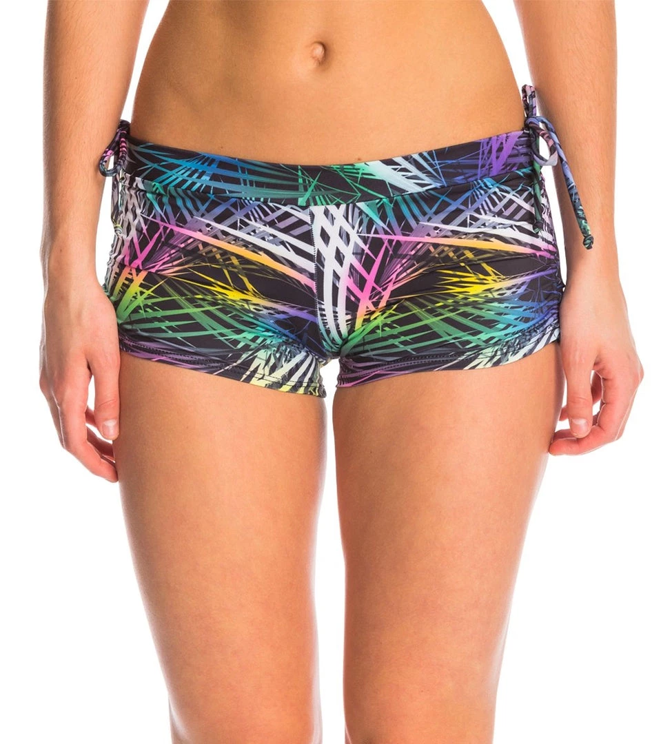 CLOTHING Onzie Side String Yoga Shorts Krypton 8 CLOTHING Onzie Side String Yoga Shorts Krypton