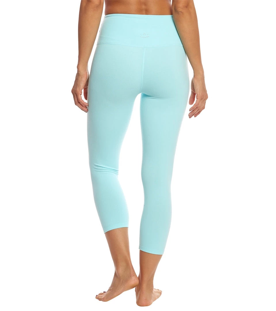 Beyond Yoga High Waisted Yoga Capris Tahiti Teal 5 Beyond Yoga High Waisted Yoga Capris Tahiti Teal