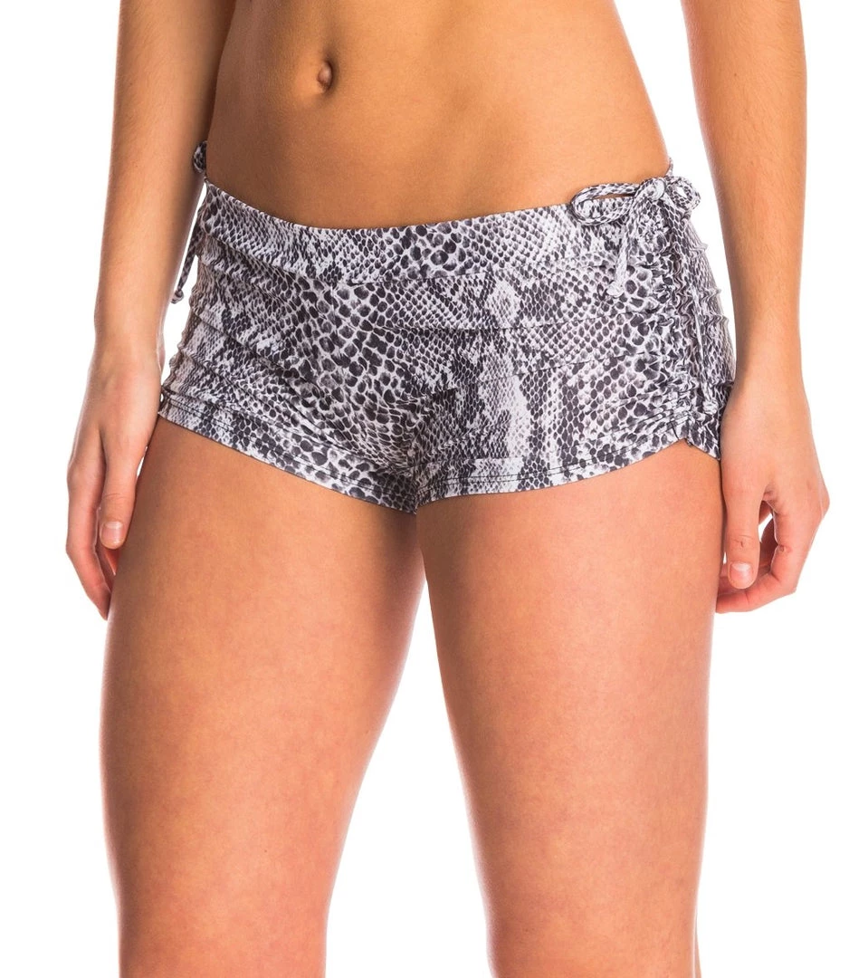 Onzie Side String Yoga Shorts Nocturnal 4 Onzie Side String Yoga Shorts Nocturnal