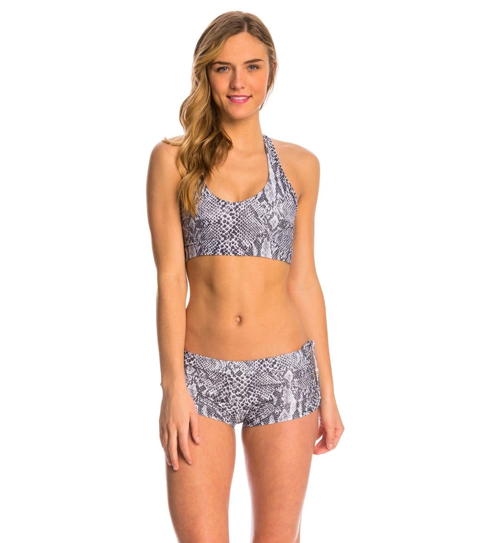 Onzie Side String Yoga Shorts Nocturnal 6 Onzie Side String Yoga Shorts Nocturnal