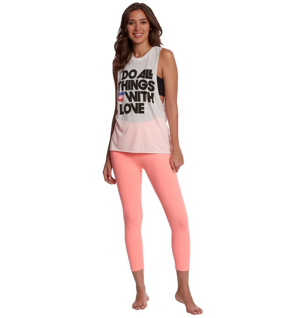 CLOTHING Beyond Yoga High Waisted Yoga Capris Coral Reef 6 CLOTHING Beyond Yoga High Waisted Yoga Capris Coral Reef