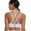 CLOTHING Hard Tail Double Cross Yoga Bra Mist