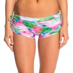 CLOTHING Onzie Side String Yoga Shorts Diamond Palm 15 CLOTHING Onzie Side String Yoga Shorts Diamond Palm