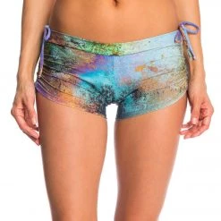 Onzie Side String Yoga Shorts Yellowstone CLOTHING