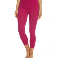 CLOTHING Beyond Yoga High Waisted Yoga Capris Plumberry