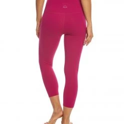 CLOTHING Beyond Yoga High Waisted Yoga Capris Plumberry 10 CLOTHING Beyond Yoga High Waisted Yoga Capris Plumberry