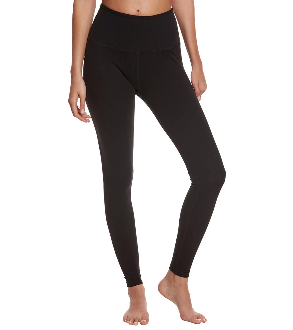Beyond Yoga Take Me Higher Long Yoga Leggings Jet Black 8 Beyond Yoga Take Me Higher Long Yoga Leggings Jet Black