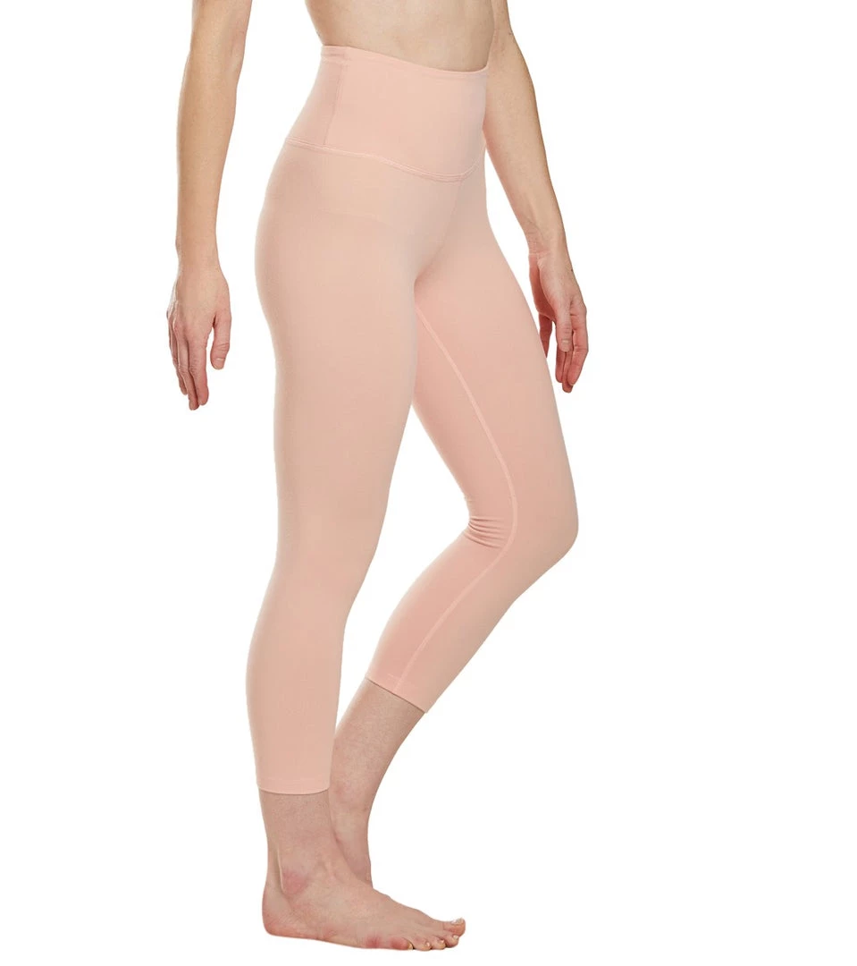 CLOTHING Beyond Yoga High Waisted Yoga Capris Coral Dust 4 CLOTHING Beyond Yoga High Waisted Yoga Capris Coral Dust