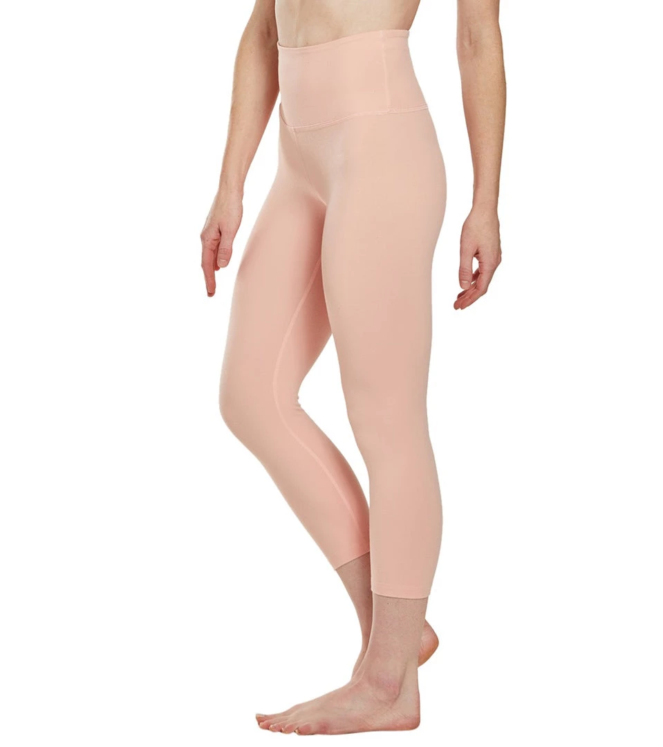 CLOTHING Beyond Yoga High Waisted Yoga Capris Coral Dust 7 CLOTHING Beyond Yoga High Waisted Yoga Capris Coral Dust