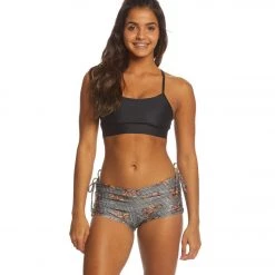 CLOTHING Onzie Side String Yoga Shorts Decco 12 CLOTHING Onzie Side String Yoga Shorts Decco