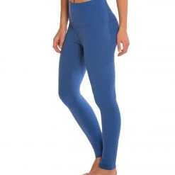 CLOTHING Beyond Yoga Take Me Higher Long Yoga Leggings Twilight Blue