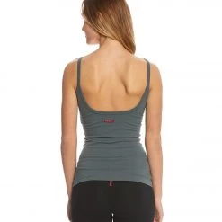 Hard Tail Scoop Back Yoga Tank Top With Bra Juniper