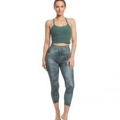 Beyond Yoga High Waist Yoga Capris Bamboo Fields