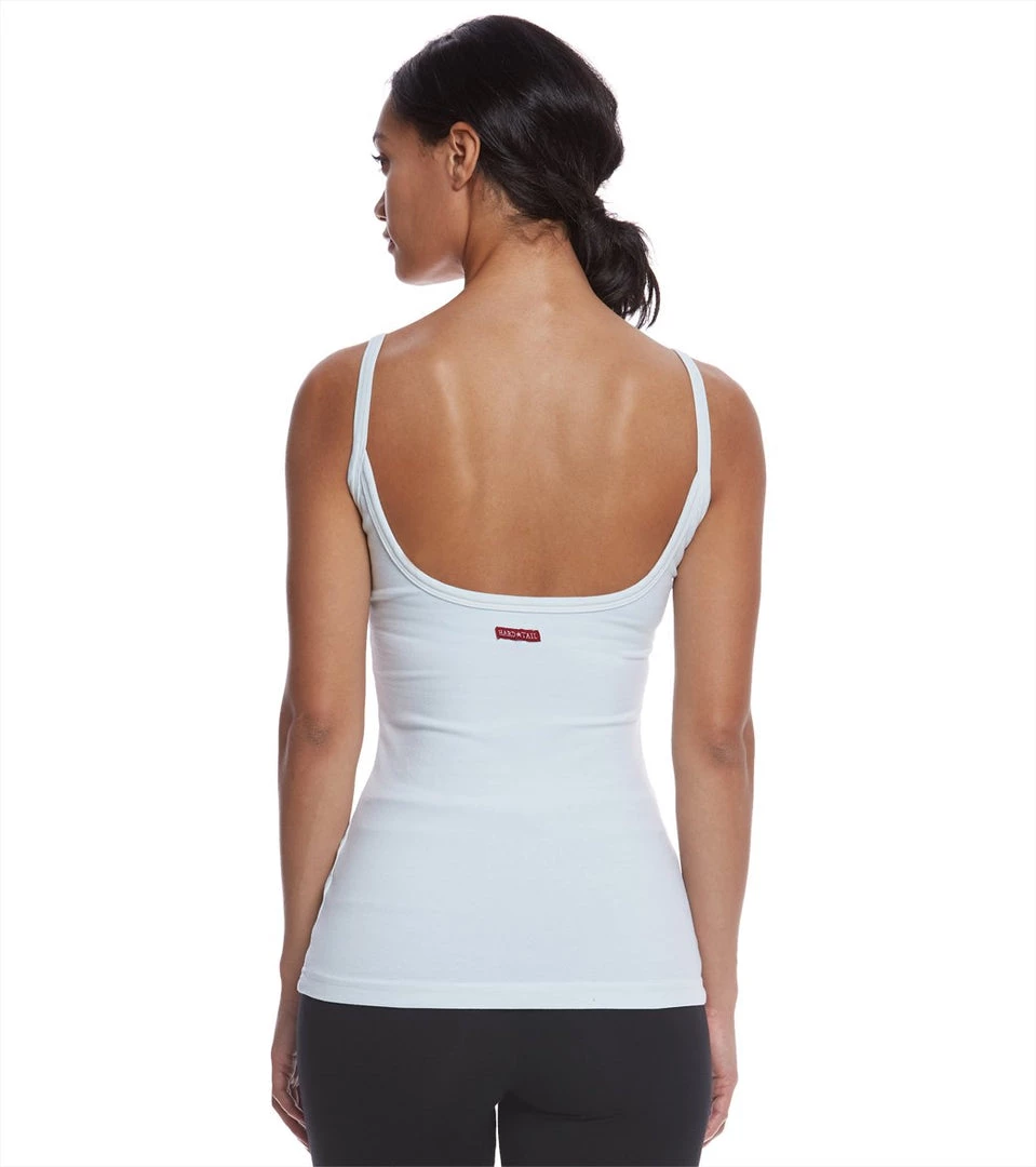 Hard Tail Scoop Back Yoga Tank Top With Bra Mist CLOTHING 3 Hard Tail Scoop Back Yoga Tank Top With Bra Mist CLOTHING