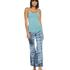 CLOTHING Hard Tail Scoop Back Yoga Tank Top With Bra Agave 12 CLOTHING Hard Tail Scoop Back Yoga Tank Top With Bra Agave