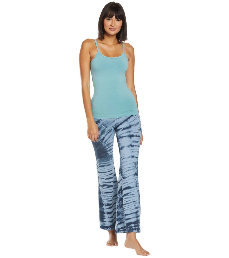 CLOTHING Hard Tail Scoop Back Yoga Tank Top With Bra Agave 6 CLOTHING Hard Tail Scoop Back Yoga Tank Top With Bra Agave