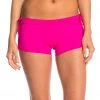 Onzie Side String Yoga Shorts Fuchsia