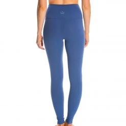 CLOTHING Beyond Yoga Take Me Higher Long Yoga Leggings Faded Demin 10 CLOTHING Beyond Yoga Take Me Higher Long Yoga Leggings Faded Demin
