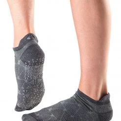 ACCESSORIES Tavi Savvy Barre Grip Socks Broken Arrow Coal
