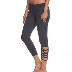 CLOTHING Onzie Weave Yoga Capris Slate