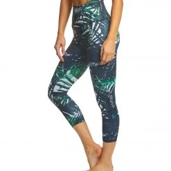Beyond Yoga High Waist Yoga Capris Havana Nights