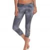 Onzie Weave Yoga Capris Fence CLOTHING