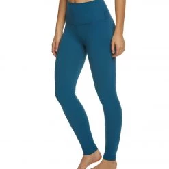 Beyond Yoga Take Me Higher Long Yoga Leggings Deep Sapphire