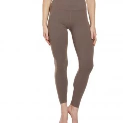 CLOTHING Beyond Yoga Take Me Higher Long Yoga Leggings Terra Leather