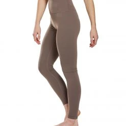 CLOTHING Beyond Yoga Take Me Higher Long Yoga Leggings Terra Leather
