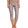 Onzie Weave Yoga Capris Mamba