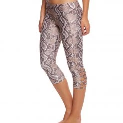 Onzie Weave Yoga Capris Mamba