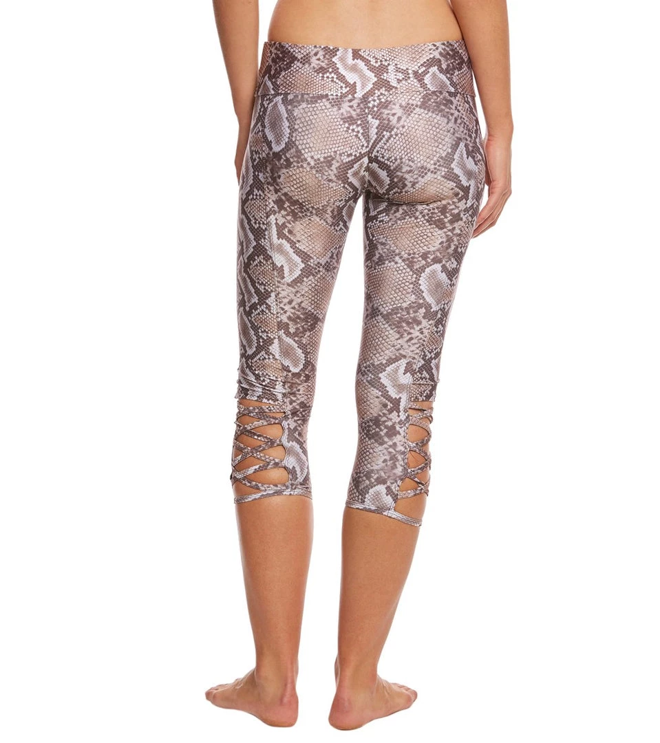 Onzie Weave Yoga Capris Mamba 5 Onzie Weave Yoga Capris Mamba