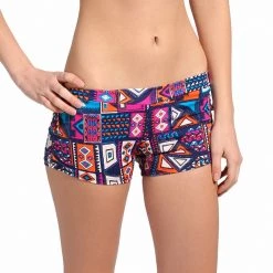 Onzie Side String Yoga Shorts Aztec CLOTHING