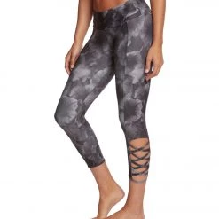 CLOTHING Onzie Weave Yoga Capris Petunia