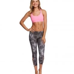 CLOTHING Onzie Weave Yoga Capris Petunia