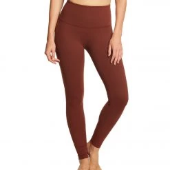 CLOTHING Beyond Yoga Take Me Higher Long Yoga Leggings Red Rock